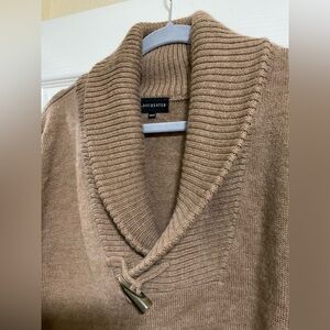Men’s Rochester Tan Wool Sweater